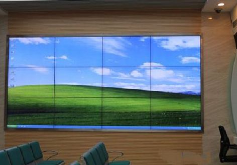 吴起液晶拼接屏的另类用法。